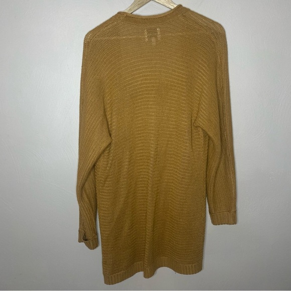 Pink Rose Sweater Cardigan Knit Size Large - Picture 6 of 6